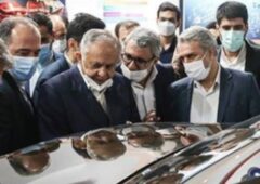 بازدید مشاور نخست وزیر پاکستان از سالن ایران خودرو در نمایشگاه بین‌المللی قطعات خودرو