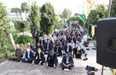برگزاری آیین بزرگداشت نخستین سالگرد تدفین شهدای گمنام در بانک ملی ایران