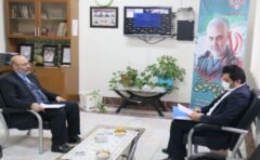 برگزاری جلسه رئیس شعبه استان اردبیل صندوق تأمین خسارت‌های بدنی با مدیر ستاد دیه استان