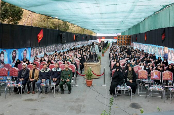 برگزاری همایش ریحانه های حسینی در ذوب آهن اصفهان