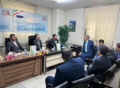 حضور معاون بانک توسعه تعاون در میز خدمت استان کردستان