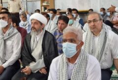 حضور کارکنان شرکت پتروشیمی پارس در نماز عبادی سیاسی جمعه و روز جهانی قدس