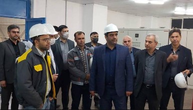 حمایت بانک ملی ایران از بزرگترین واحد تولیدی شیشه فلوت شرق کشور