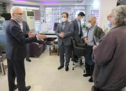 دیدار نوروزی مدیرعامل بانک ایران زمین