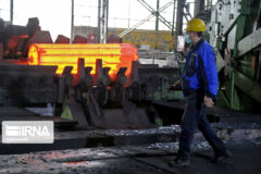 چهار میلیون  یورو محصولات مجتمع فولاد اسفراین به خارج صادر شد