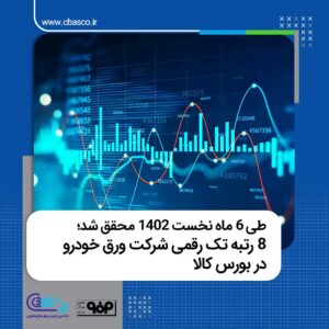 ۸ رتبه تک رقمی شرکت ورق خودرو در بورس کالا